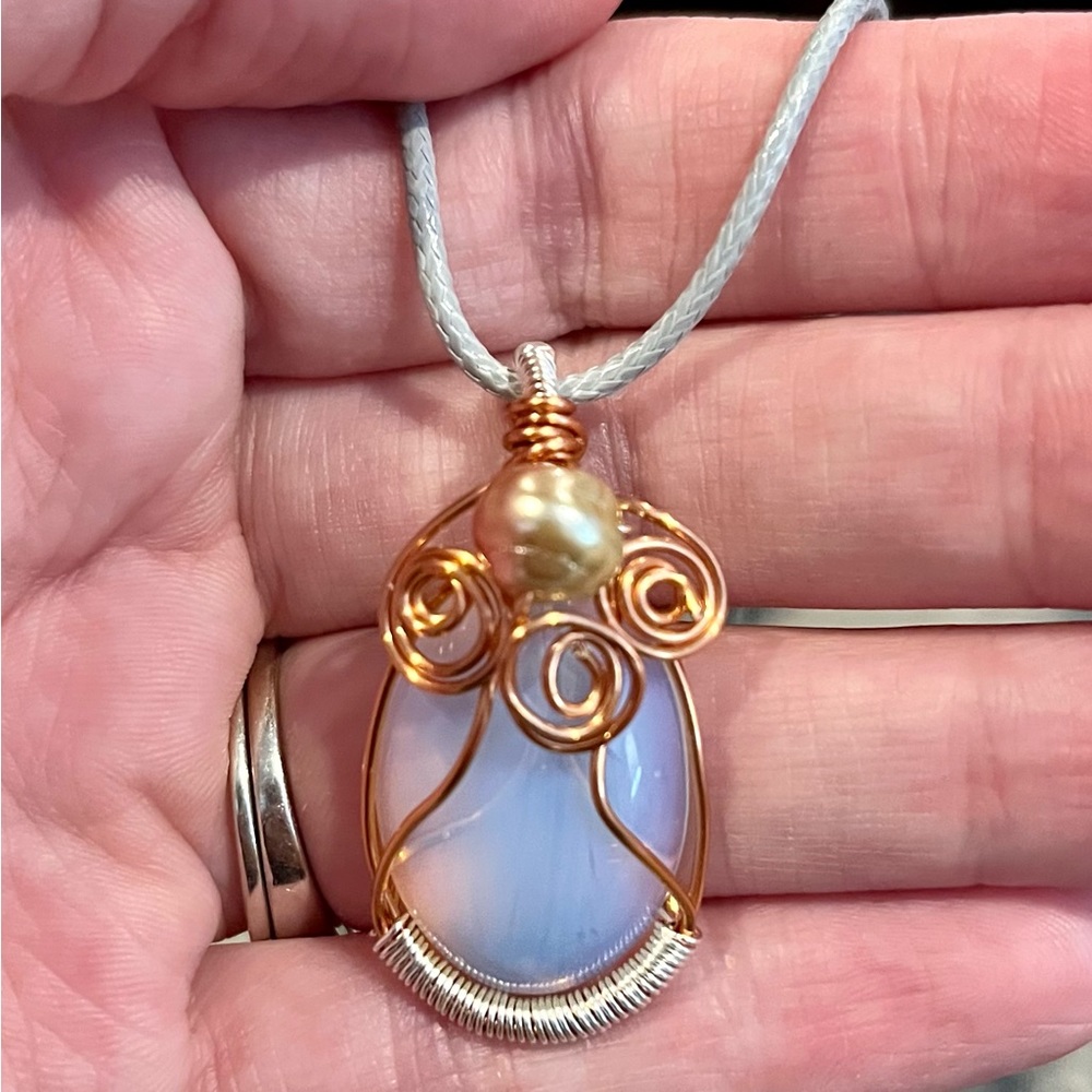 Moonstone necklace